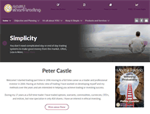 Tablet Screenshot of easysharetradingsystems.com.au